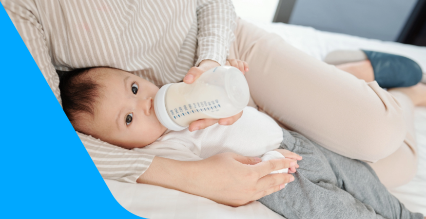 How much formula should top a 9lb baby eat