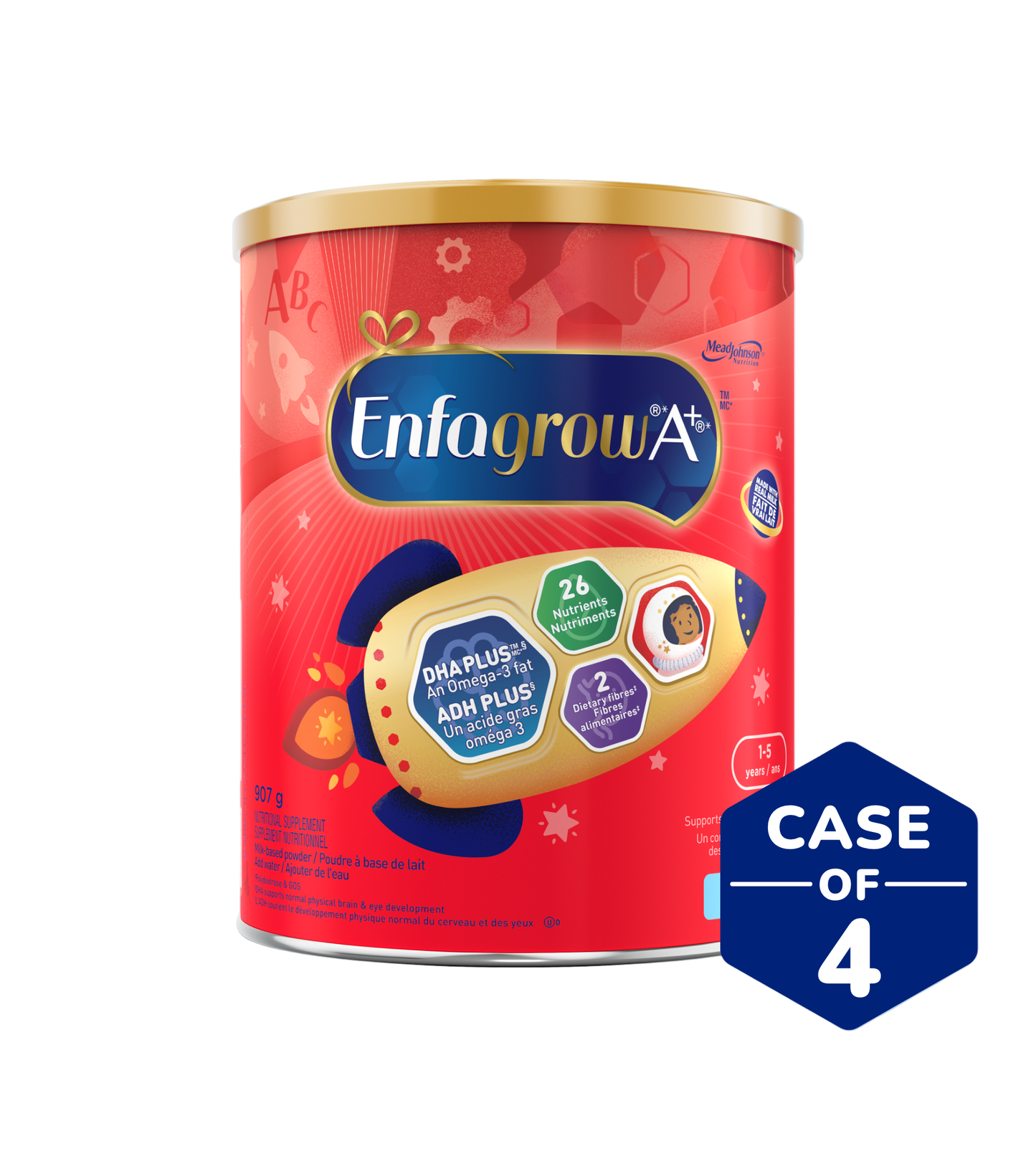 Enfagrow A+ Toddler Nutritional Drink, Milk Flavour Powder, 907g