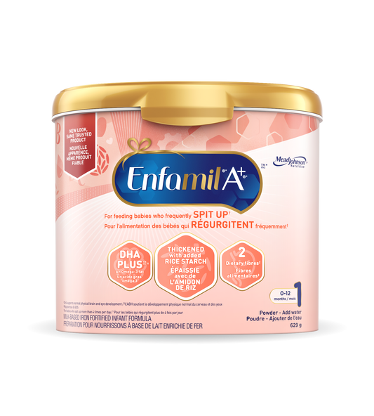 Enfamil A+ for frequent Spit Up, Powder, 629g