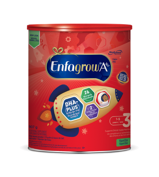 Enfagrow A+ Toddler & Child Nutritional Drink, Vanilla Flavour Powder, 907g