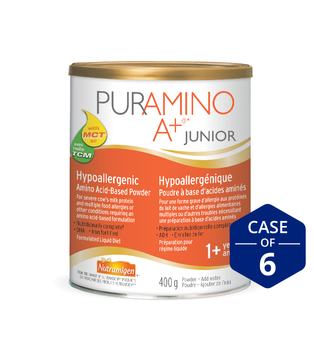 Puramino A+ Jr. Hypoallergenic Infant Formula, Powder, 400g