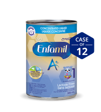 Enfamil A+ Lactose Free Infant Formula, Concentrated Liquid, 385mL, 12 cans