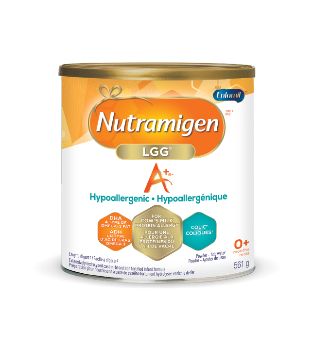 Nutramigen A+ with LGG Hypoallergenic Infant Formula, Powder, 561g