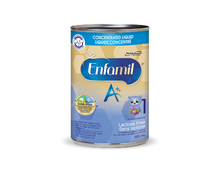 Préparation pour nourrissons Enfamil A+® Sans lactose, liquide concentré, boîte 385mL, emballage de 12