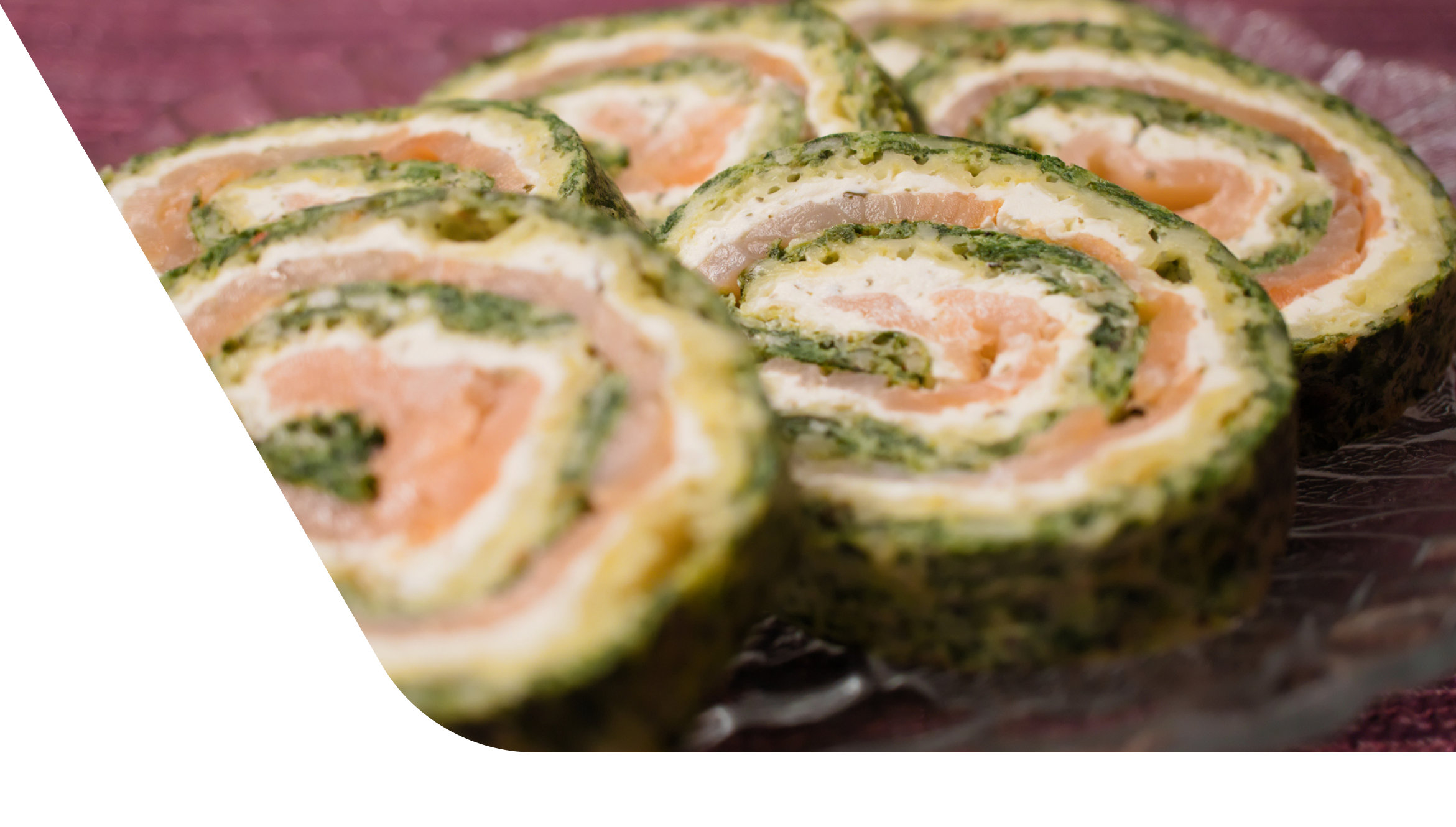 DHA (an Omega-3 fat) - Salmon Roll-Up Snacks
