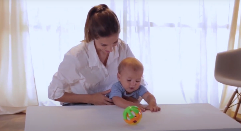 Pull the Ribbon, a cognitive development game | Enfamil A+ Canada