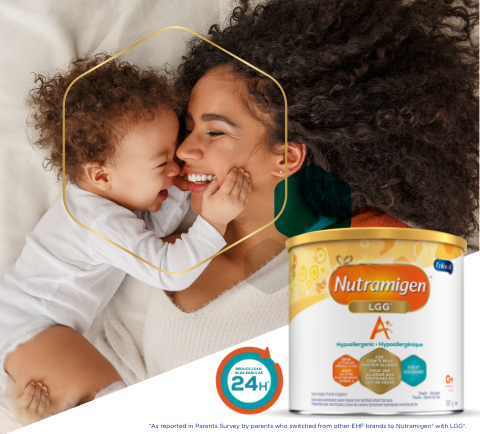 Learn more about infant allergies in the Allergy Centre
