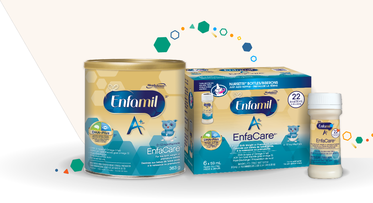 Enfamil A+® Formulas for Premature Babies