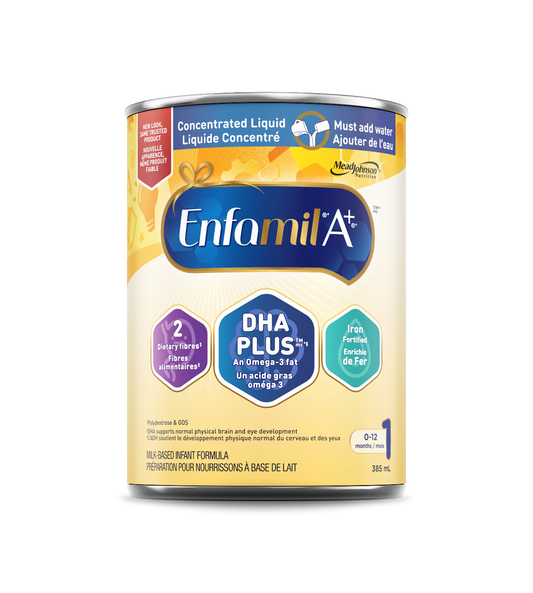 Enfamil A Infant Formula Concentrated Liquid Cans 385mL 12 cans