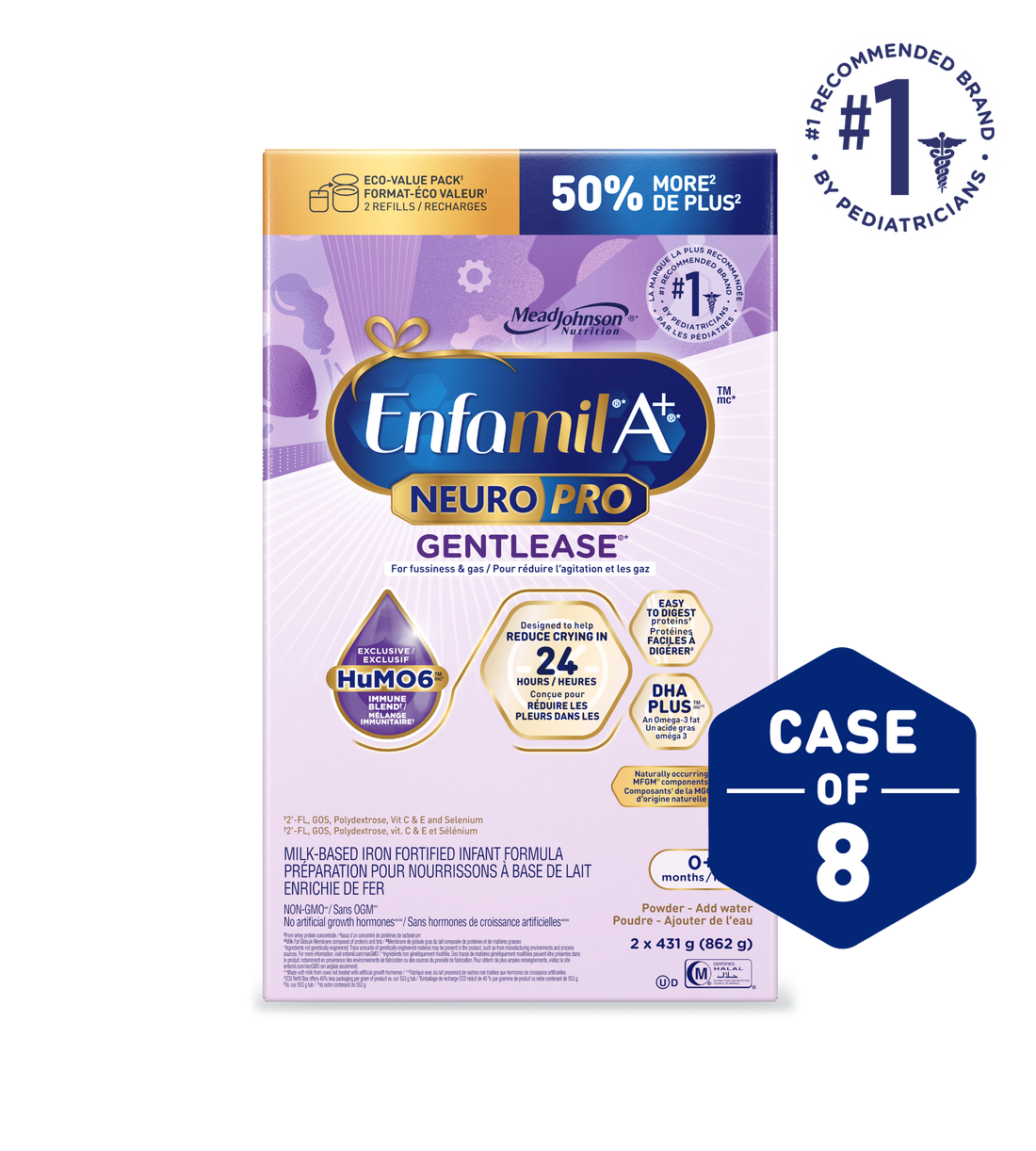 Enfamil A+ NeuroPro Gentlease Infant Formula, Powder Refill Enfamil