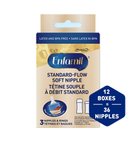 Enfamil Standard-Flow Soft Nipples