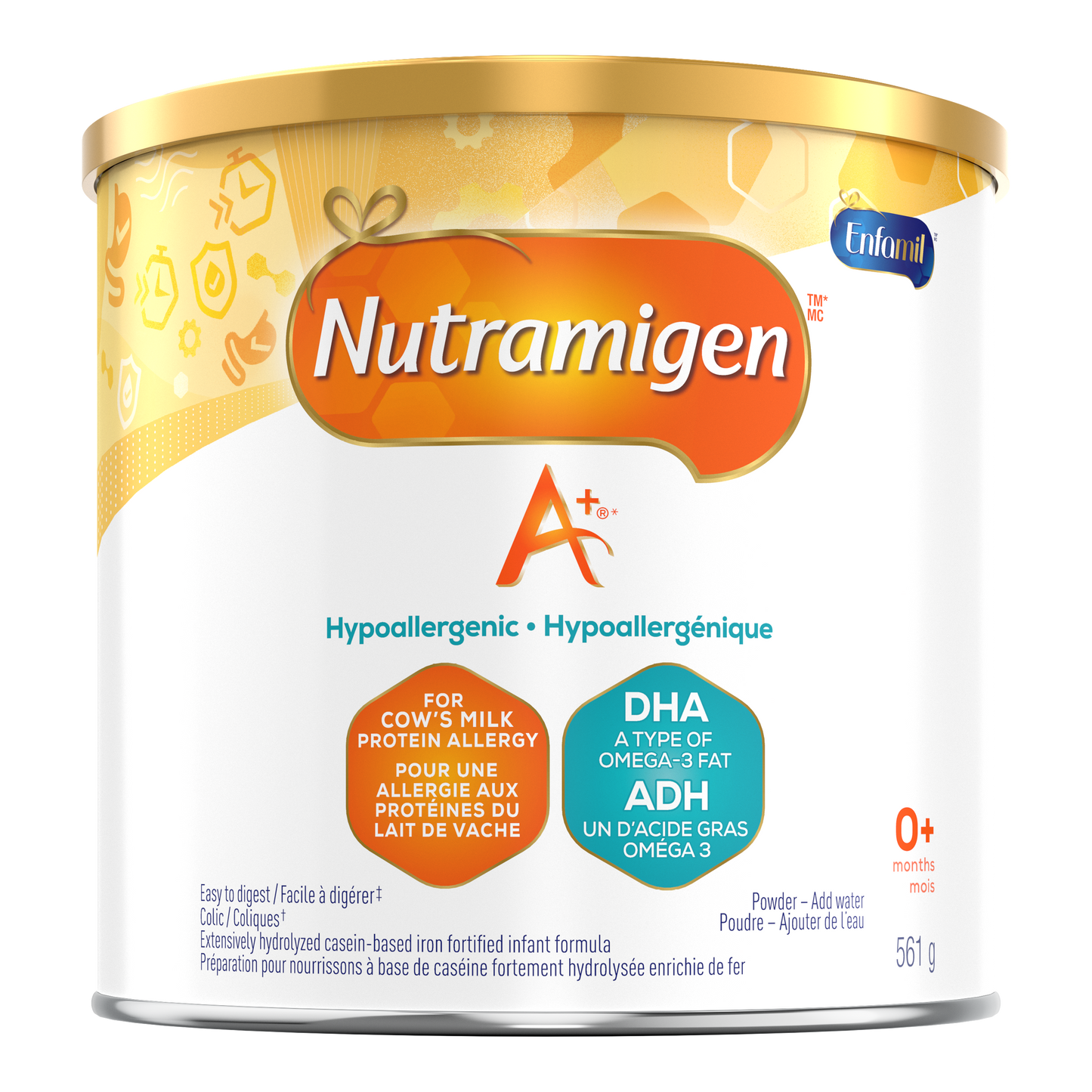 Préparation pour nourrissons Nutramigen® A+® Hypoallergénique, poudre 454g