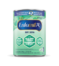 Préparation pour nourrissons Enfamil A+® Soya, liquide concentré, boîte 385mL, emballage de 12