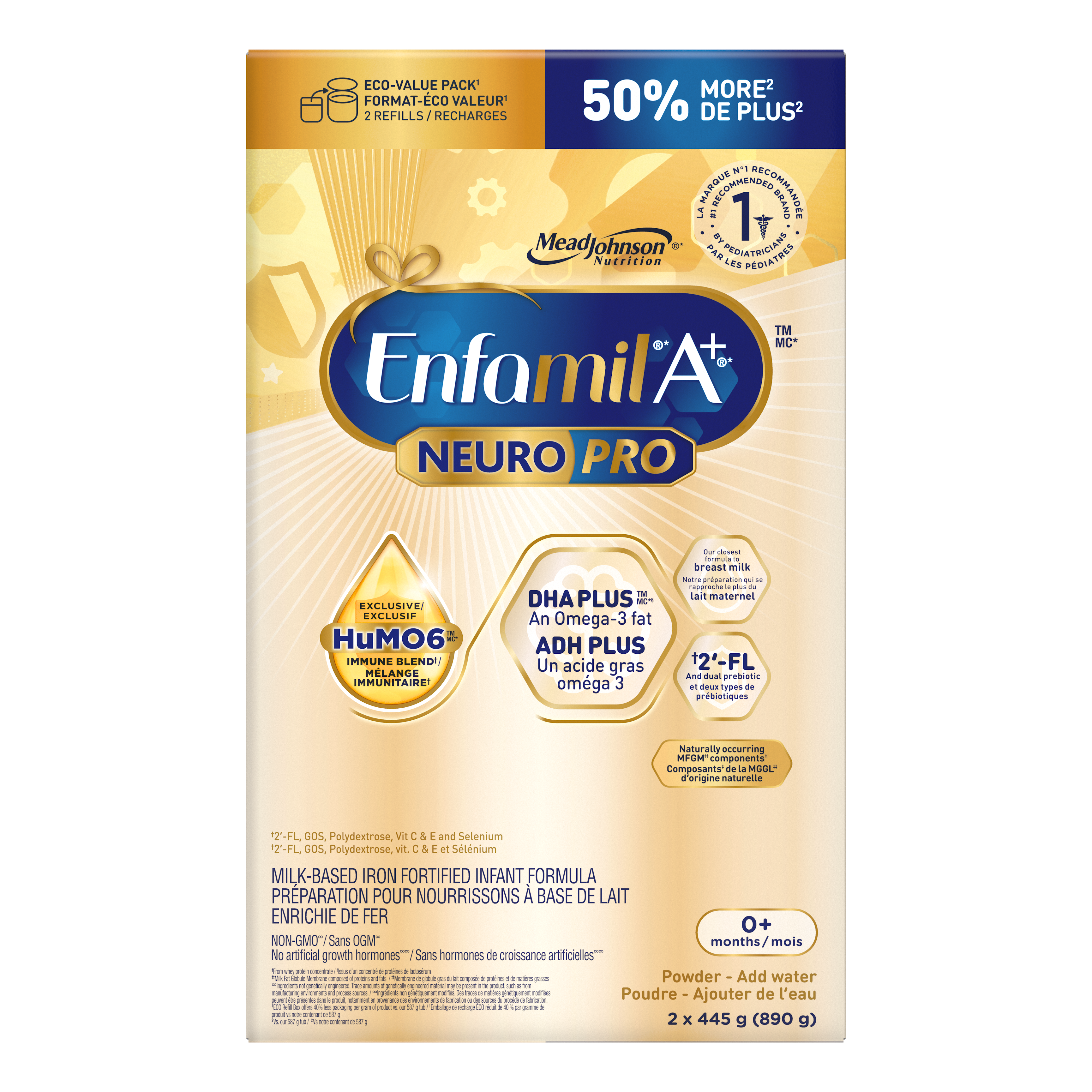Enfamil A+ NeuroPro Infant Formula, Powder Refill