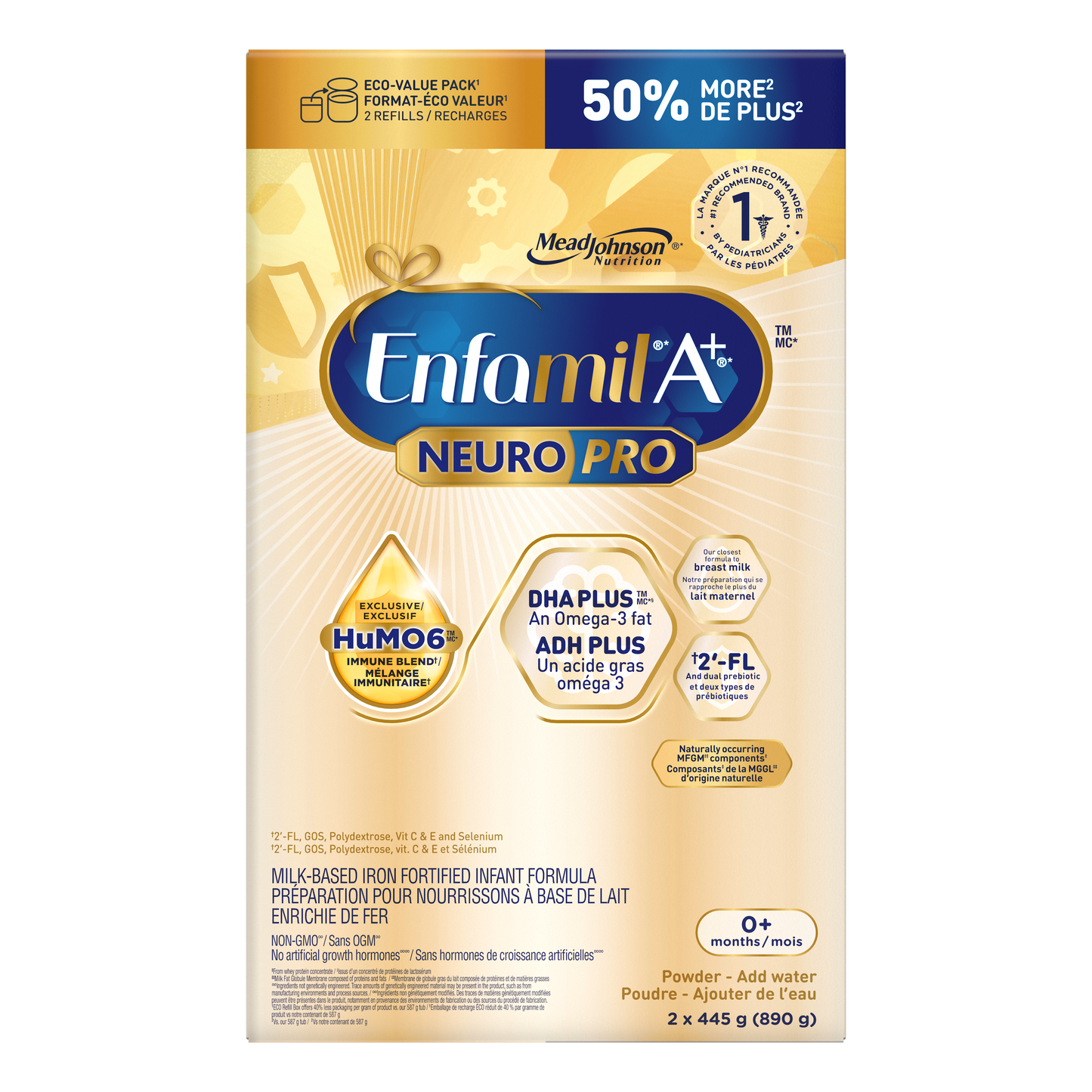 Enfamil A+ NeuroPro Infant Formula, Powder Refill