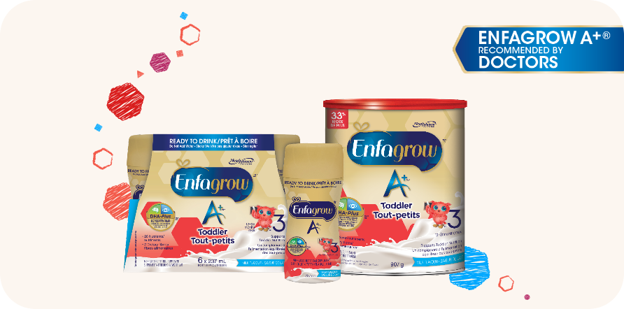 Brought to you by Enfagrow A+®