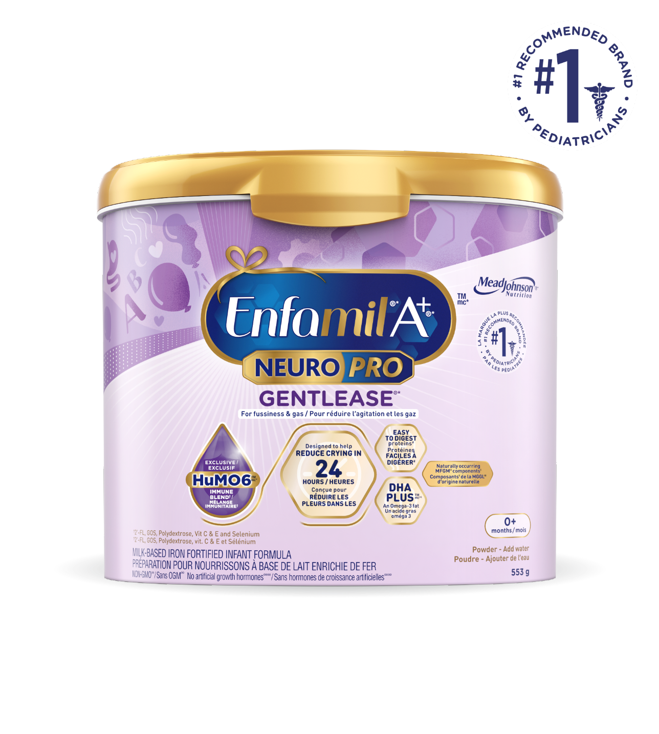 Enfamil A+ NeuroPro Gentlease Infant Formula, Powder Tub