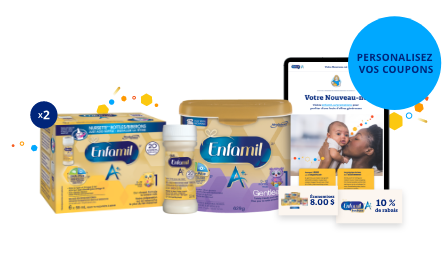 Mes premiers moments<sup>MC</sup><br> par Enfamil A+® Premium
