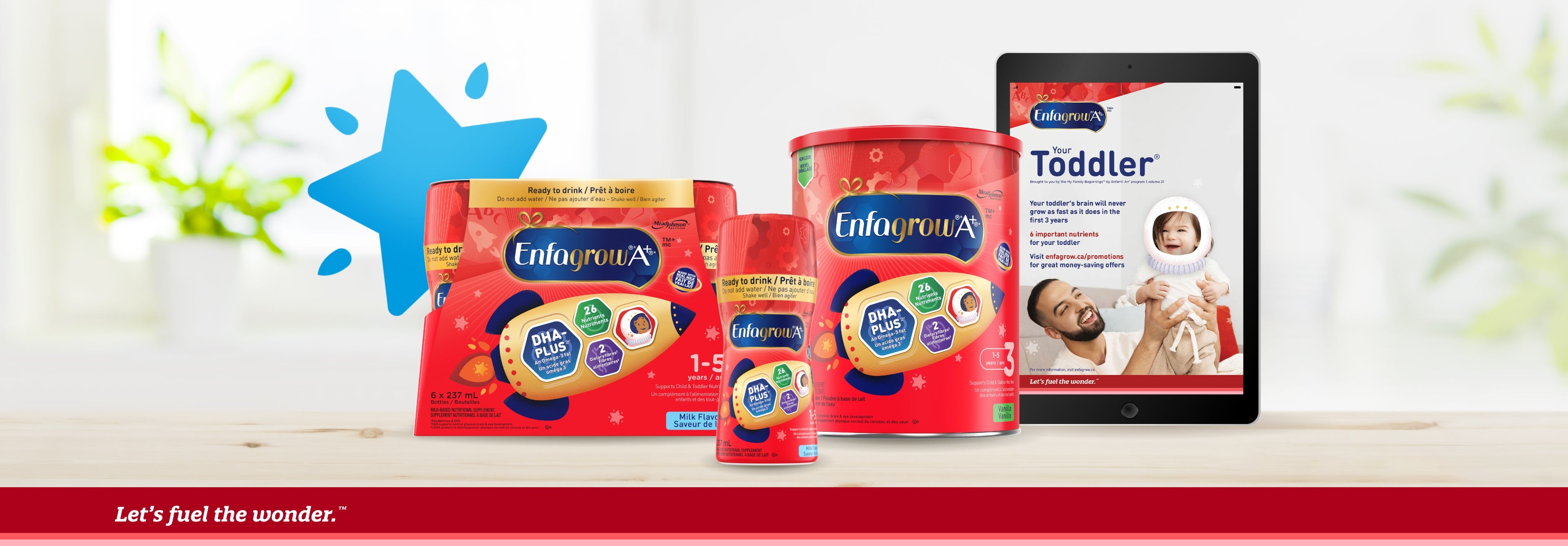 Get a Free Sample of Enfagrow A+<sup>®</sup> Toddler & Kid Nutritional Drink