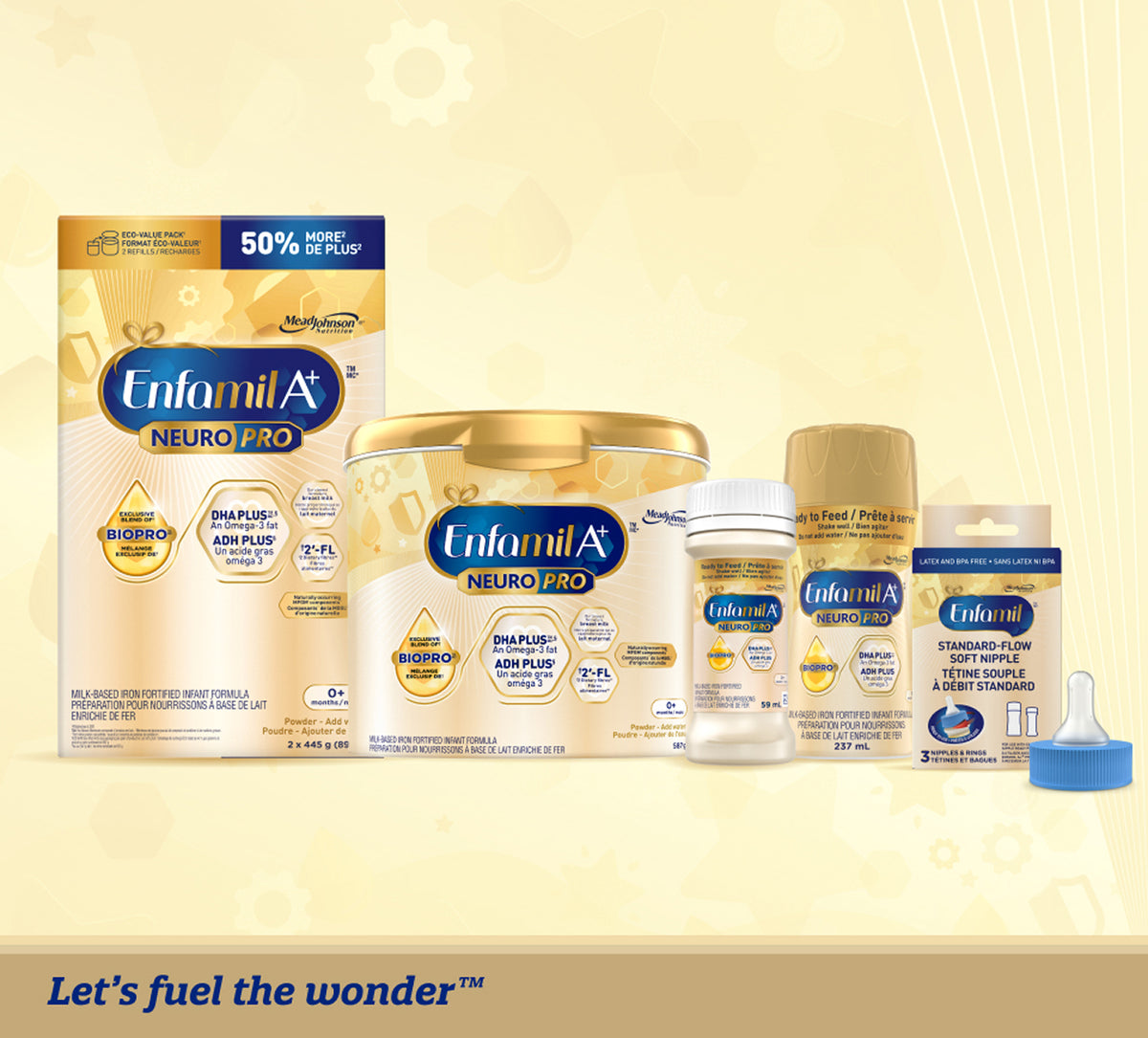 Enfamil A+<sup>®</sup> Newborn Formulas