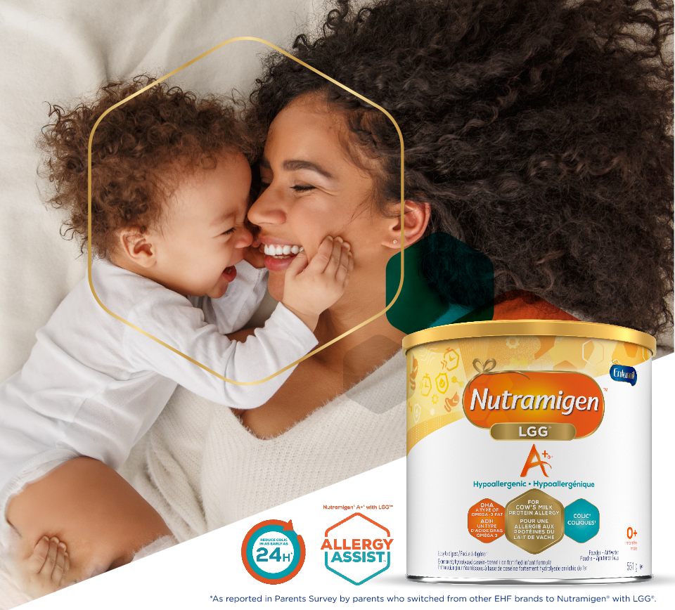 Learn more about infant allergies in the Allergy Centre