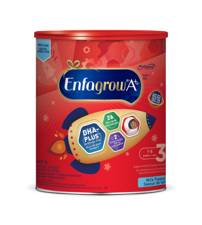 Enfagrow A+ Toddler & Child Nutritional Drink, Milk Flavour Powder, 907g