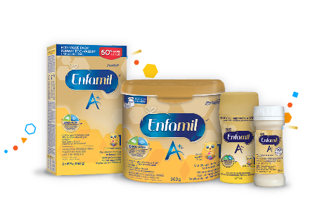 Essayez l’outil de recherche de produits Enfamil A+®