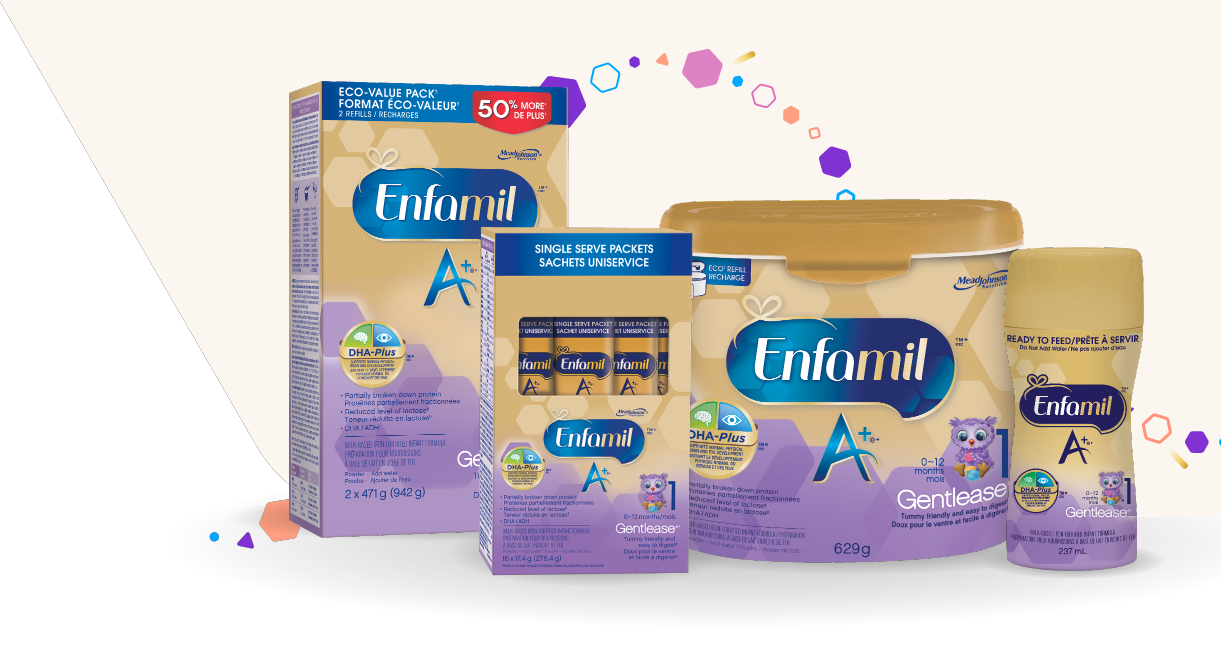Enfamil A+® Formulas for Tummy Troubles