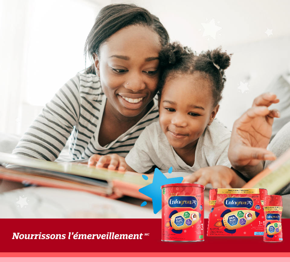 Apprendre et grandir AVEC ENFAGROW A+<sup>®</sup>