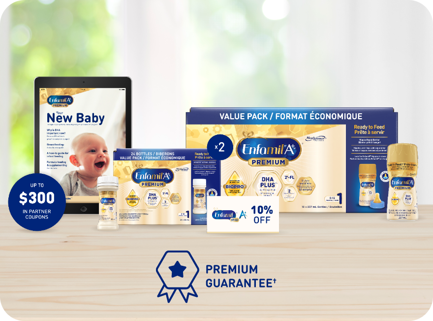 Baby Formulas from Infant to Toddler Years | Enfamil A+ Canada