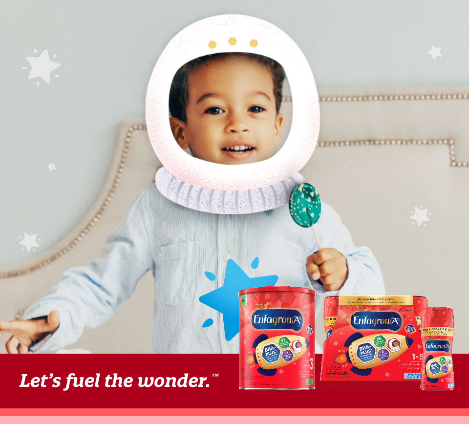 Thank you and welcome to Enfagrow A+® Toddler Tips Centre