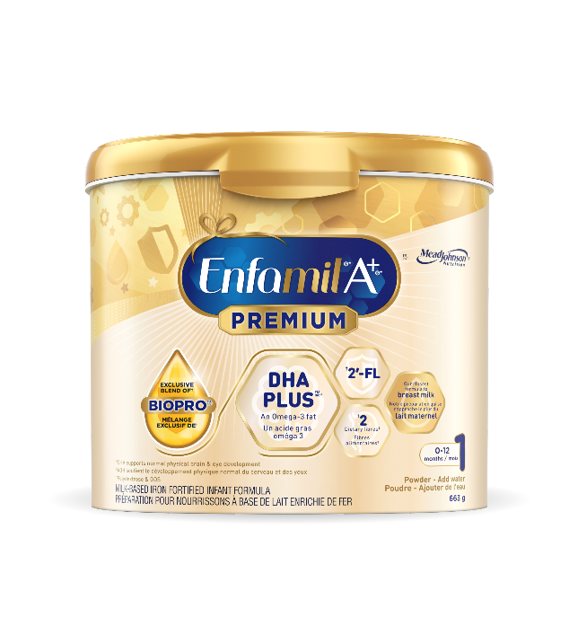 Préparation pour nourrissons Enfamil A+® Premium, en poudre, contenant 