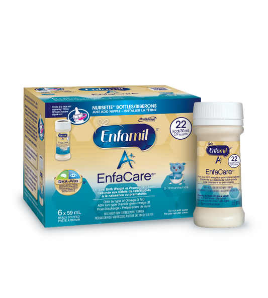 Nipple for enfamil ready to top feed bottle