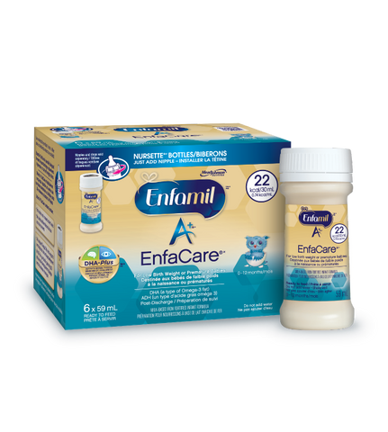 Enfamil ready top to feed nipples