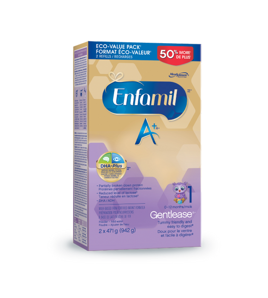Enfamil a+ gentlease single serve best sale packets
