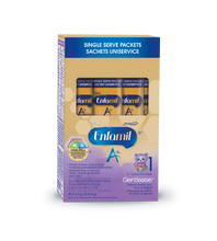 Enfamil A+ Gentlease Infant Formula, Single Serve Powder, 17.4g