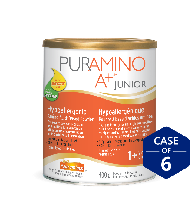 Préparation pour nourrissons Puramino A+® Jr. Hypoallergénic, poudre 400g