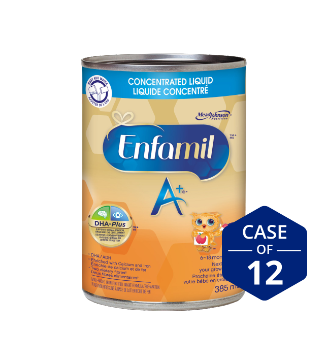 Enfamil A 2 Infant Formula Concentrated Liquid 385mL 12 cans