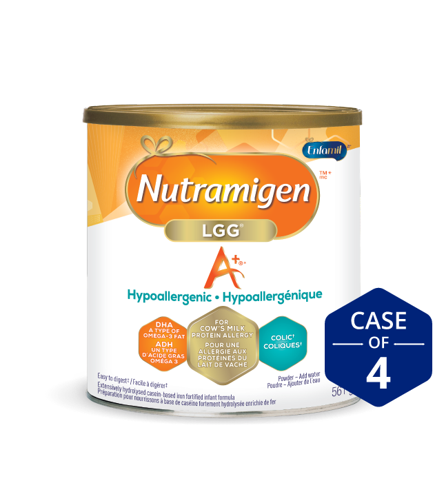 Mixing nutramigen best sale with breast milk