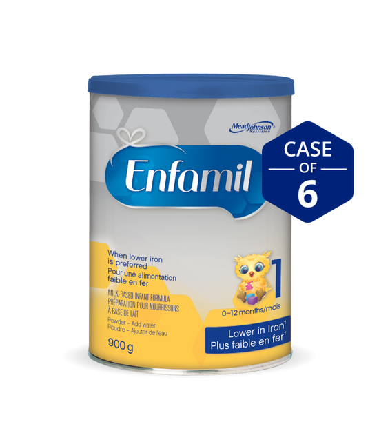 Enfamil® Lower Iron Infant Formula, Powder, 900g Enfamil A+ Canada