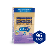 Enfamil A+ Gentlease Infant Formula, Single Serve Powder, 17.4g