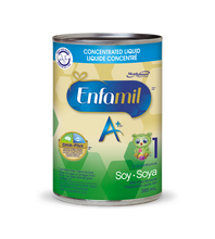 Préparation pour nourrissons Enfamil A+® Soya, liquide concentré, boîte 385mL, emballage de 12