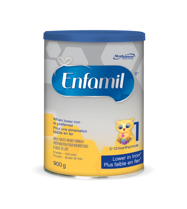 Enfamil Lower Iron Infant Formula, Powder, 900g