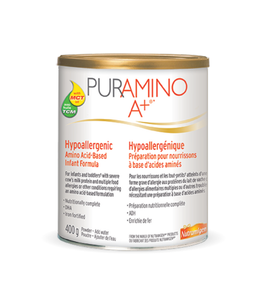 Puramino A+ Hypoallergenic Infant Formula, Powder, 400g