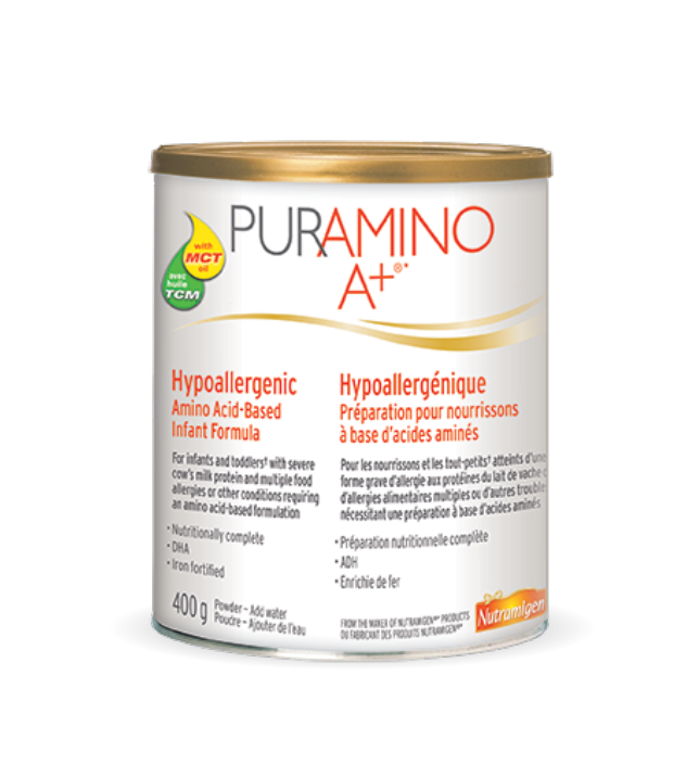 Puramino A+ Hypoallergenic Infant Formula, Powder, 400g